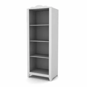 Book Shelf Cabinet Furniture 3d model
