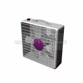 Box Fan System 3d model