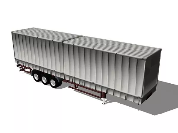 Travel Trailer 3d model