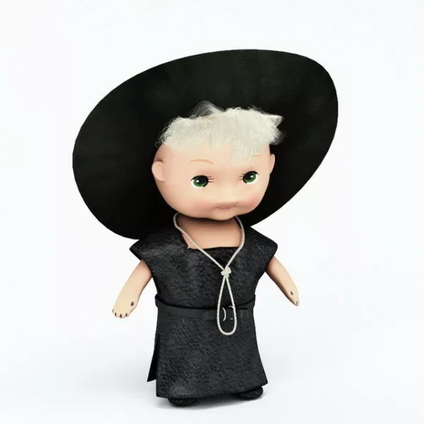 Chinese Anime Hunter Boy 3d model