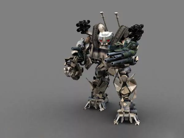Scifi Robot Concept Car 3d model