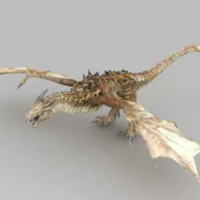 Bronze Dragon 3d model