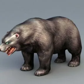 Brown Bear Animal 3d model