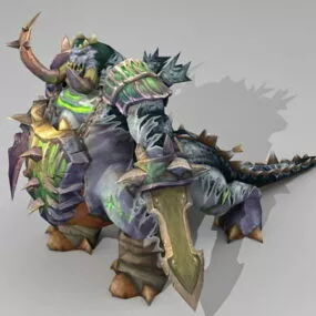 Brutallus Demon Lord Rigged 3d model