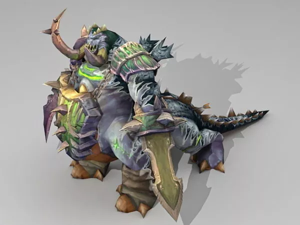 Brutallus Demon Lord Rigged 3d model Brutallus Demon Lord Rigged 3d model