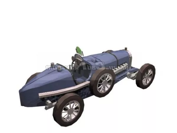 Bugatti Type 35 Racing 3d model Bugatti Type 35 Racing 3d model
