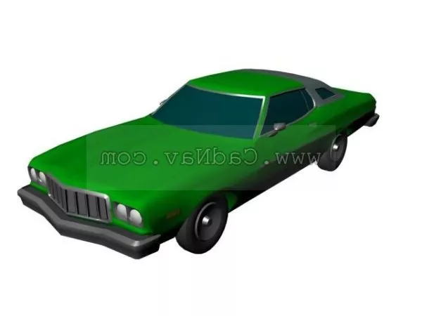Buick Coupe Car 3d model Buick Coupe Car 3d model