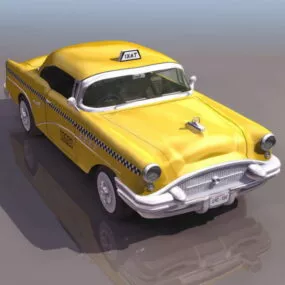 Buick Roadmaster Taxi 3d model