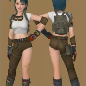 Bulma – Dragon Ball Character 3d model