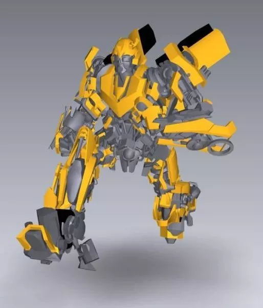 Bumblebee Transformer Character Free 3d Model - .3ds, .Max, .Vray ...