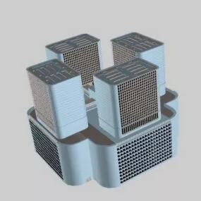 Business Center Building 3d model