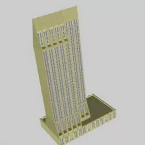 Business Office Building 3d model
