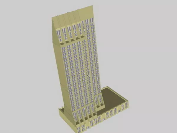 Business Office Building 3d model Business Office Building 3d model