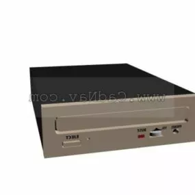 Pc Cd-rom Device 3d model