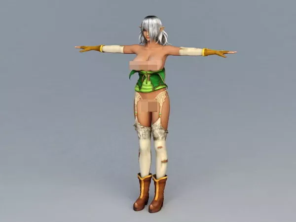 Cg Models Girl Character 3d model Cg Models Girl Character 3d model