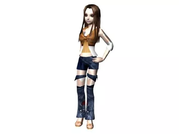 Cg Girl Character 3d model Cg Girl Character 3d model