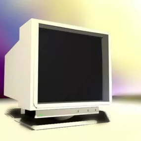 Crt Computer Monitor 3d model