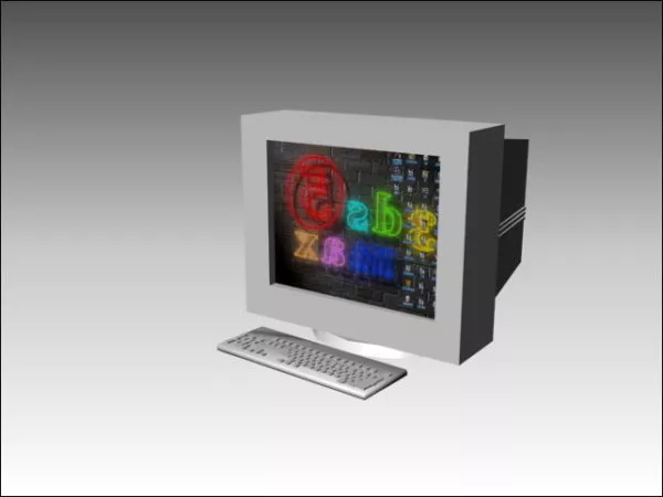 Hybrid Gamepad Keyboard 3d model
