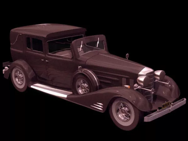 Cadillac Type 51 Luxurious Automobile 3d model Cadillac Type 51 Luxurious Automobile 3d model