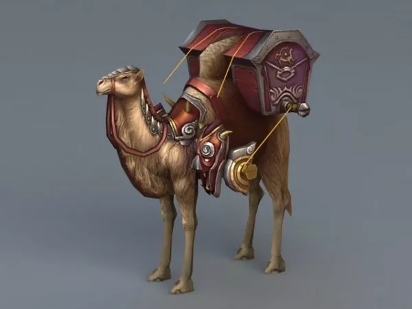 Camel Caravan 3d model Camel Caravan 3d model