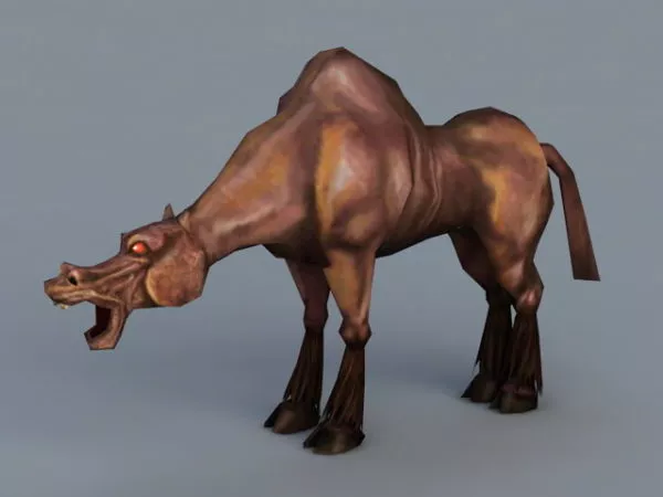 Camel Monster 3d model Camel Monster 3d model