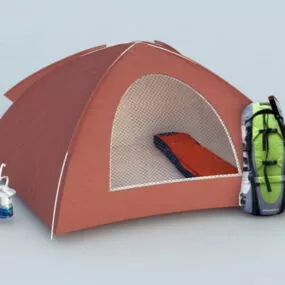 Camping Tent 3d model