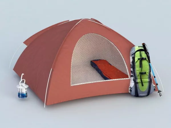 Ancient Military Tent 3d model