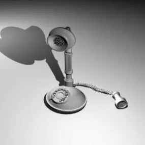 Candlestick Telephone 3d model