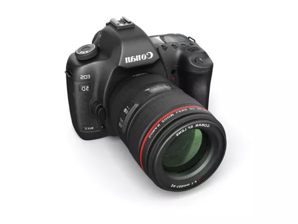 Vintage Nikon Slr Camera 3d model