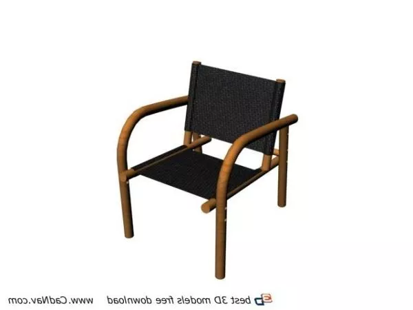Furniture Canvas Leisure Chair 3d model Furniture Canvas Leisure Chair 3d model