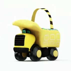 Car Toys Storage Box 3d model
