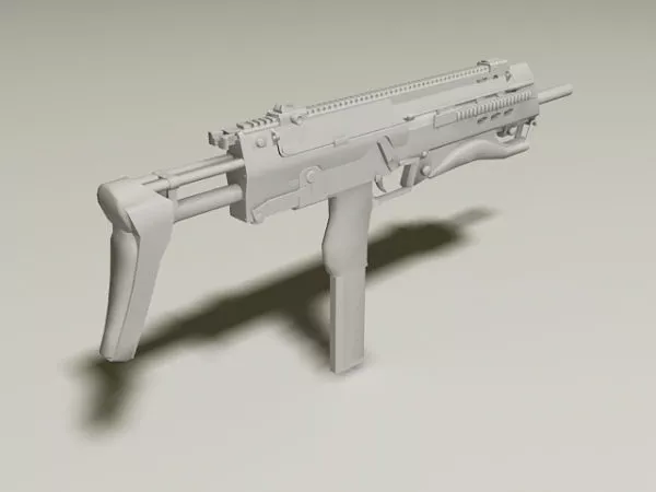 Carbine Rifle 3d model Carbine Rifle 3d model