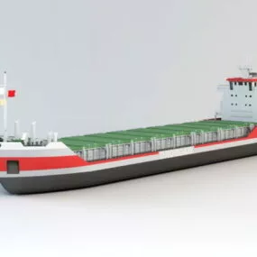 Cargo Ship 3d model