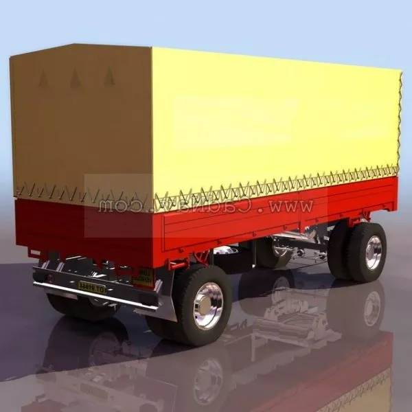 Vintage Soviet Truck 3d model