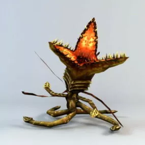 Carnivorous Plant Monster 3d model