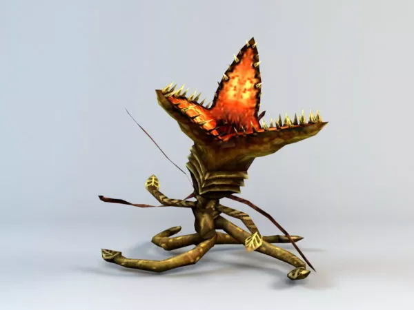 Carnivorous Plant Monster 3d model Carnivorous Plant Monster 3d model