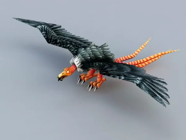 Chocobo Creature Animal 3d model