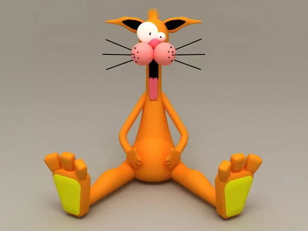 Lion Statue Laying Pose 3d model