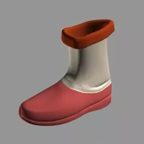 Cartoon Boot 3d model
