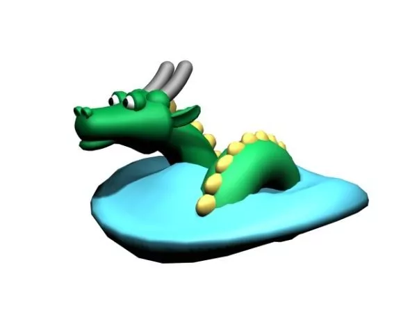 Griffin Creature Bird 3d model