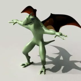Cartoon Dragon Monster 3d model