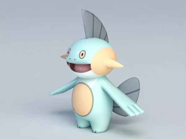 Cartoon Fish 3d model Cartoon Fish 3d model