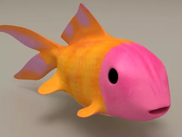 Cartoon Fish Animation 3d model Cartoon Fish Animation 3d model