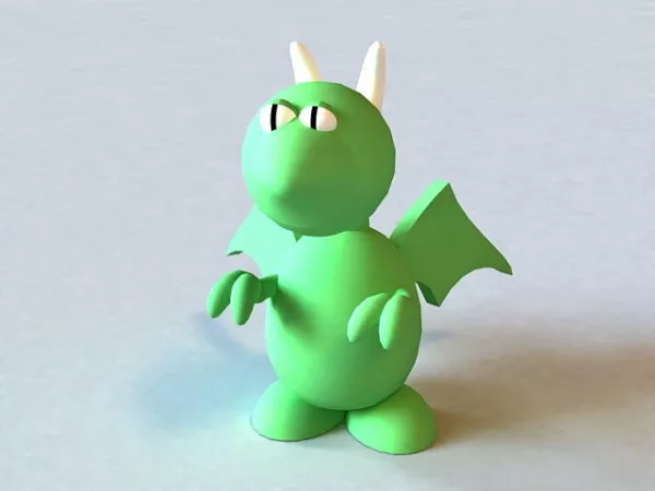 Chinese Dragon Creature 3d model