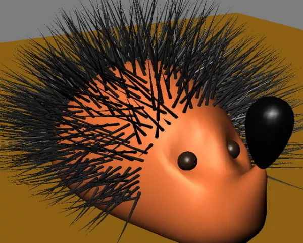 Cartoon Hedgehog 3d model Cartoon Hedgehog 3d model