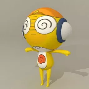 Cartoon People Rigged 3d model