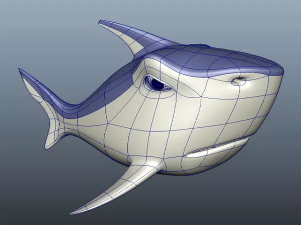 Blacktip Shark Sea Animal 3d model