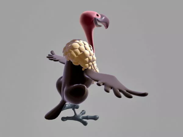 Condor Vulture Bird 3d model