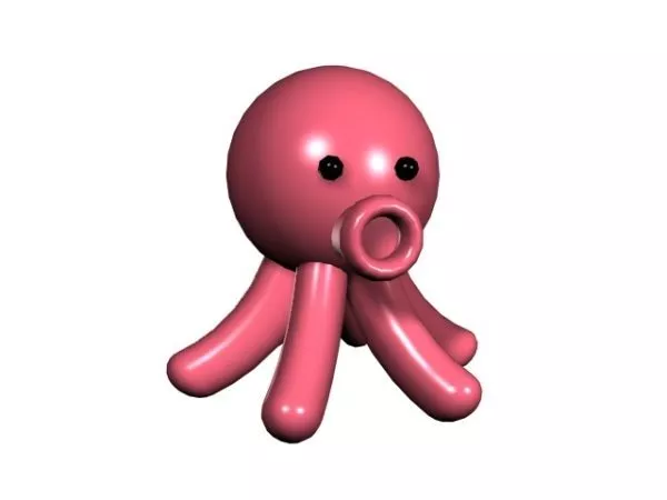 Ocean Octopus 3d model