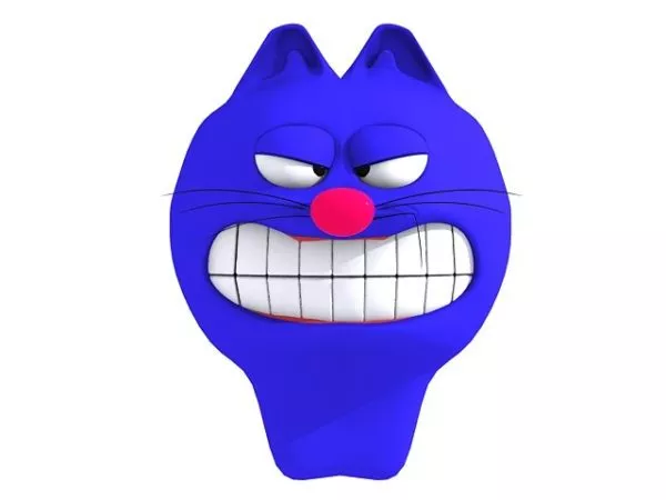 Black Cat Statue 3d model